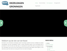 Tablet Screenshot of kiezeldagen.nl